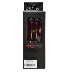 TC70 Alum. damper set (black) (4)