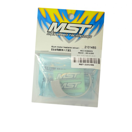 Alum. motor heat sink (silver)