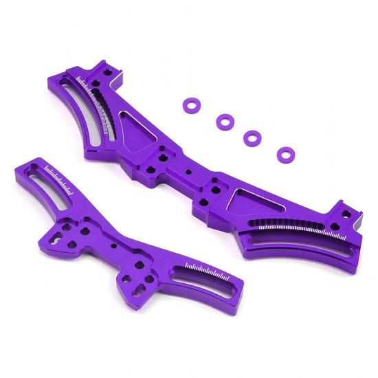 FXX Alum. quick adj. damper stay (purple)