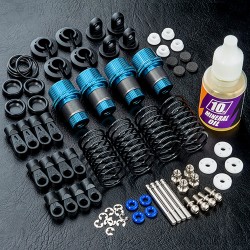 TR56 Alum. damper set (blue) (4)