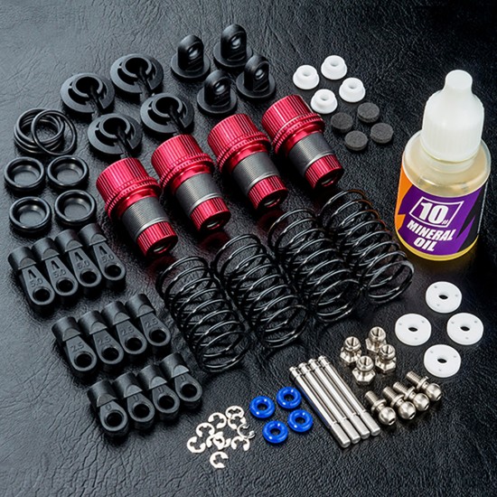 TR56 Alum. damper set (red) (4)