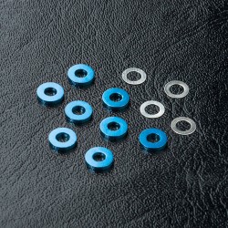 Suspension adj. spacer 2.5 (blue) (8)