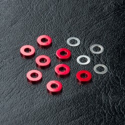Suspension adj. spacer 2.5 (red) (8)