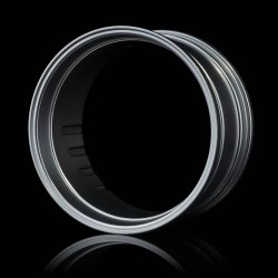 Flat silver offset changeable rim (2)