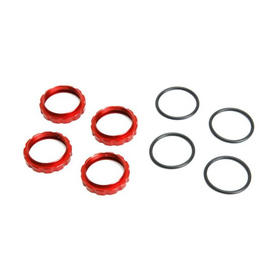 Shock Adjustment Collars - Red