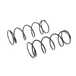 Front shock springs/Med-hard/Black_Green (2) 2019 (A319)