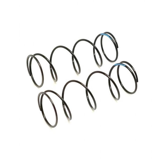 Front shock springs/X-hard/Black_sky blue(2) 2019 (A319)