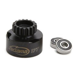 8017 Clutch bell 17T w/bearings