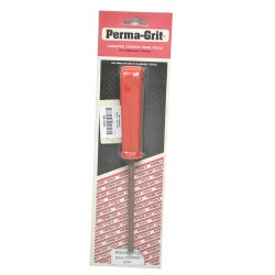 6mm Square File 230 x 6mm Fine.  Red Plastic Handle 6mm Square File 230 x 6mm Fine.  Red Plastic Handle