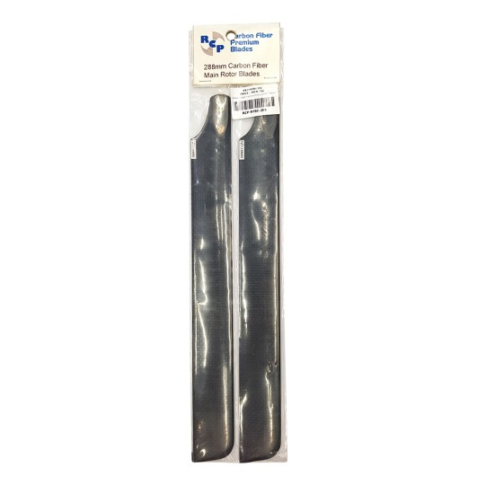 CARBON FIBER MAIN ROTOR BLADES 288MM