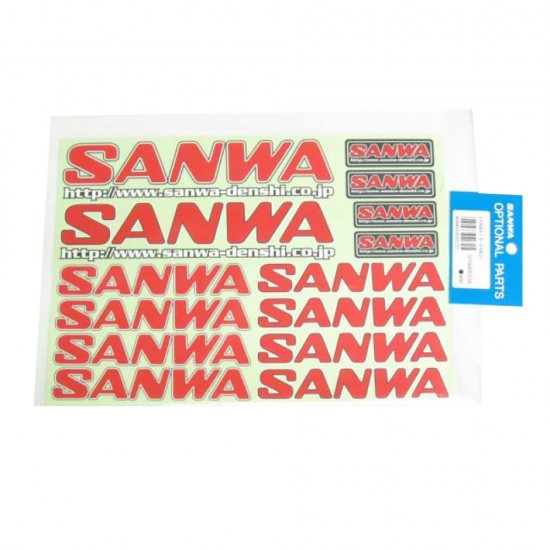 Decal Sanwa Red