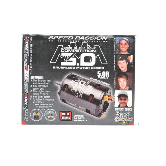 1/10 Competition MMM series 5.0R Brushless Motor