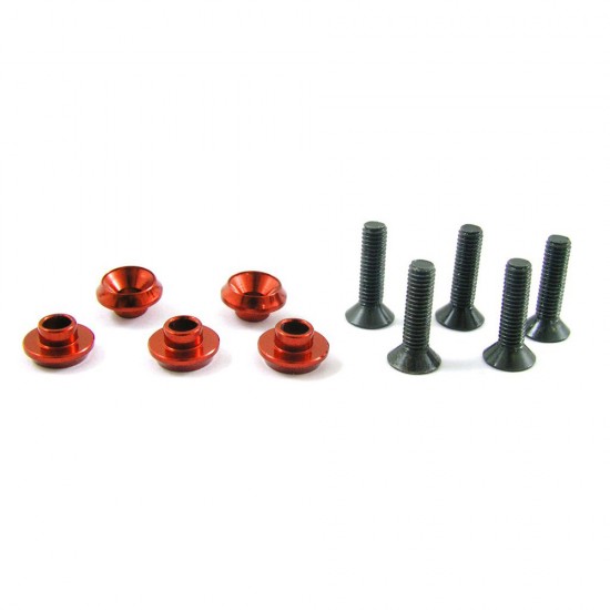Aluminum Servo Washer ( Red ) For Hitech , Ko