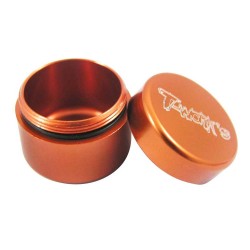 Aluminum Grease Holder ( Large ) Orange