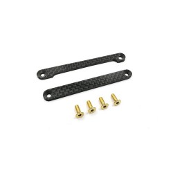 Graphite Stiffeners for Centre of Chassis Side ( For Mugen MBX8 )