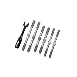 64 Titanium Turnbuckle Set ( For HB Racing D817 ) 64 Titanium Turnbuckle Set ( For HB Racing D817 )