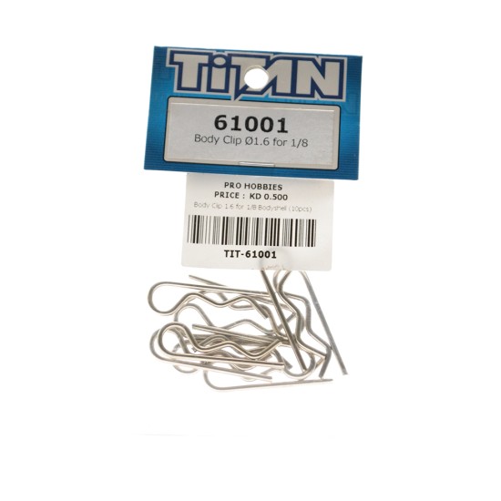 Body Clip Ø1.6 For 1/8 Bodyshell (10)