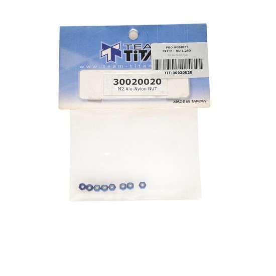 M2 Aluminum Nylon Nut (8)