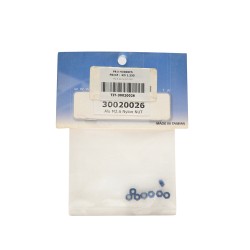 M2.6 Alu Nylon Nut M2.6 Alu Nylon Nut