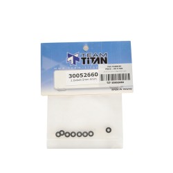 2.6x6.0x0.5mm Steel Shim (10)