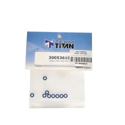 3x6x1.0mm Aluminum Shim (10)