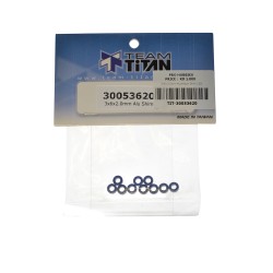 3x6x2.0mm Aluminum Shim (10)
