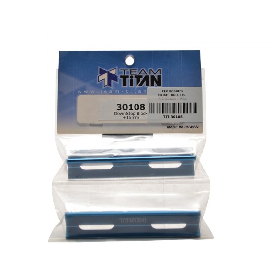 Downstop Block + 15mm