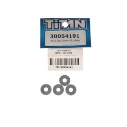 4x11.9x1.0mm Aluminum Shim (4)