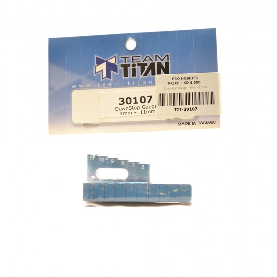 Downstop Gauge - 4mm -11mm