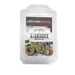 BALLBEARING   KIT   BLACK   RUBER   HISPEED   SEAL