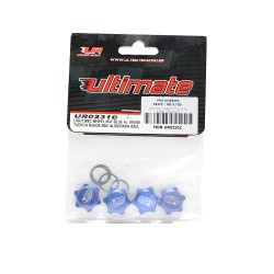 LIGHT BSC WHEEL NUT BLUE 4u MUGENKYOSHOXRAY