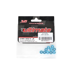 3 mm. ALU. WASHER BLUE