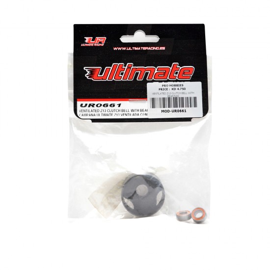 VENTILATED Z13 CLUTCH BELL WITH BEARINGS