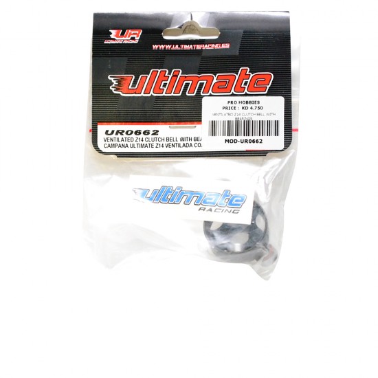 VENTILATED Z14 CLUTCH BELL WITH BEARINGS