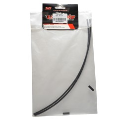 RADIO ANTENNA WITH CAP (2u.) BLACK