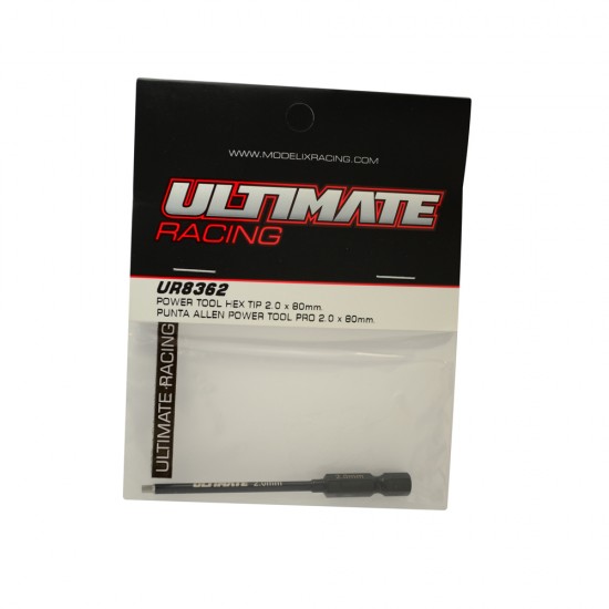 POWER TOOL HEX TIP 2.0 x 80mm