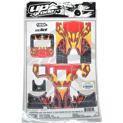 FUTABA 3PK HYPR FLMS W/CARB RED