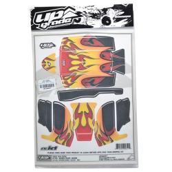 SPEKTRUM DX3R HYPR FLMS W/CARB RED