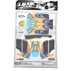 SPEKTRUM DX3R HYPR FLMS W/CARB BLUE