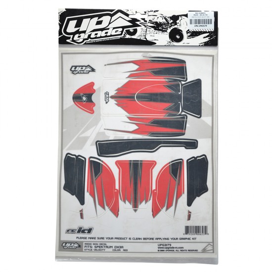 SPEKTRUM DX3R VELOCITY RED