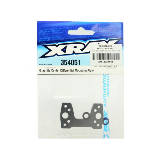 GRAPHITE CENTER DIFF MOUNTING PLATE