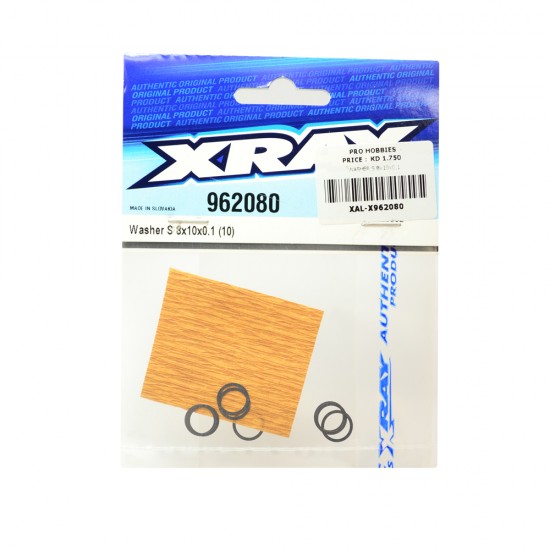 WASHER S 8x10x0,1