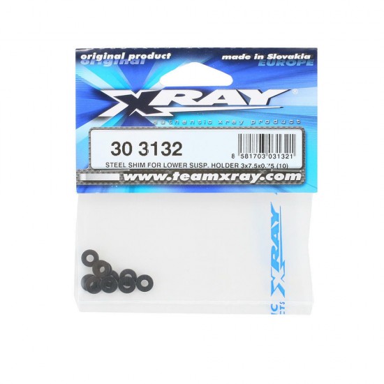 STEEL SHIM FOR LOWER SUSP. HOLDER 3x7.5x0.75 (10)