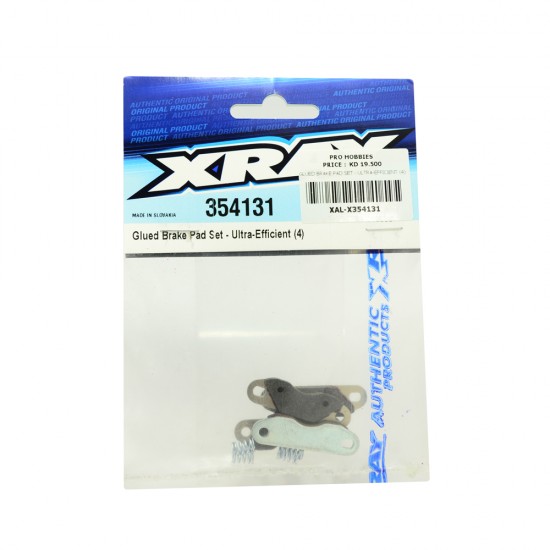 GLUED BRAKE PAD SET - ULTRA-EFFICIENT (4)