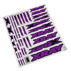 XRAY STICKER FOR BODY - PURPLE
