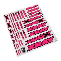 XRAY STICKER FOR BODY - NEON RED