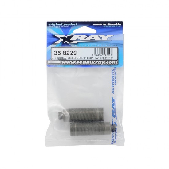 XT8 ALU REAR BIG BORE SHOCK BODY - HARD COATED (2)