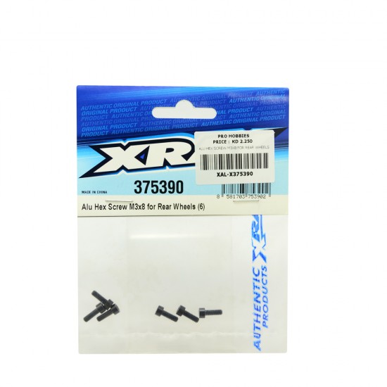 ALU HEX SCREW M3X8 FOR REAR WHEELS