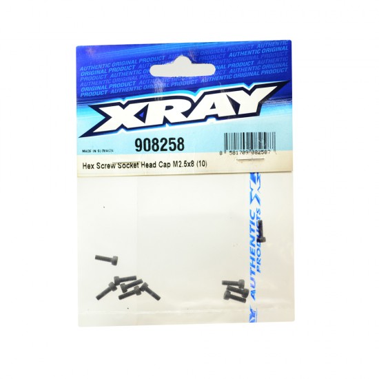HEX SCREW SOCKET HEAD CAP M2.5X8