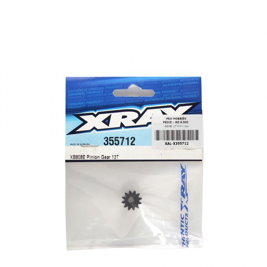 XB808E 12T Pinion Gear